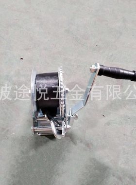 厂家1000LBS拖车绞盘织带手摇绞车游艇织带手动绞盘现货供应