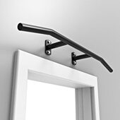 健身器材拉门家庭伸上吊单杆墙体杠臂力单杠一体式 引体向上器家用