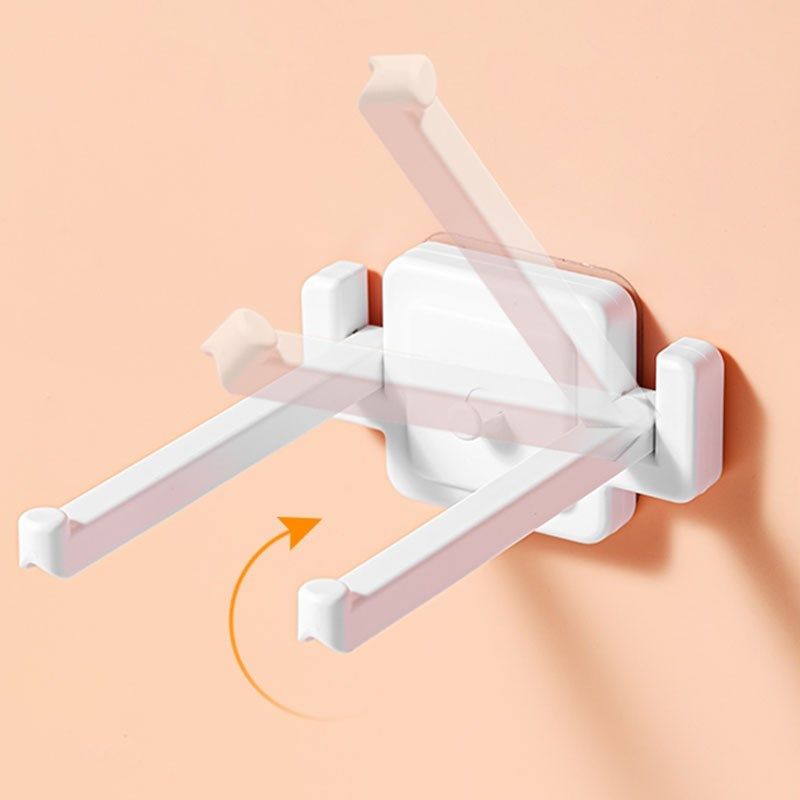 壁挂式毛巾挂毛巾架挂钩挂架置物架免打孔卫生间浴室毛巾杆支架