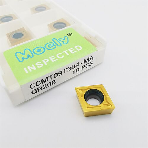 数控内孔刀片菱形单面粗镗硬质合金刀粒CCMT0602/09T30408不锈钢