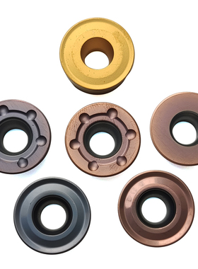 不锈钢数控铣刀片RDMT1604MO RDMW1605MO RCMX1606MO机夹圆R8铣刀