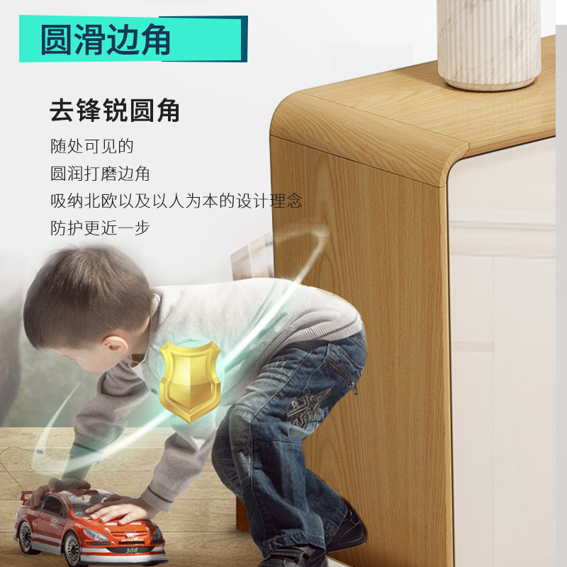 鞋柜烤漆可坐式家用门口换鞋凳一体实木色入户靠墙进门玄关储物柜