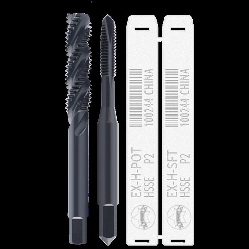含钴黑色氧化螺旋丝攻先端丝锥不锈钢/钢铁用M2m4m6m8-M24美制UNC