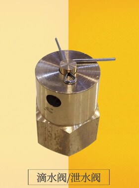 滴水阀DN15泄水阀 放水阀  雨淋阀配件ZSFM 铜排水阀 预作用装置