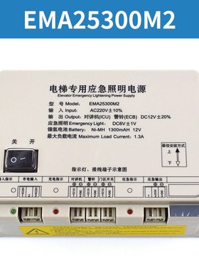 电梯应急电源EMA25300M3 M2 M1奥的斯SWEET快速专用照明电源配件