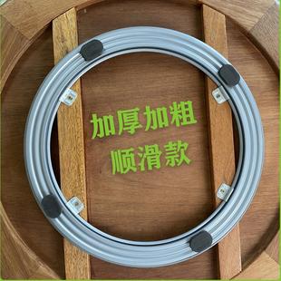 餐桌转盘底座轴承饭桌大理石圆桌红木转子实木滑道芯家用圆形轨道