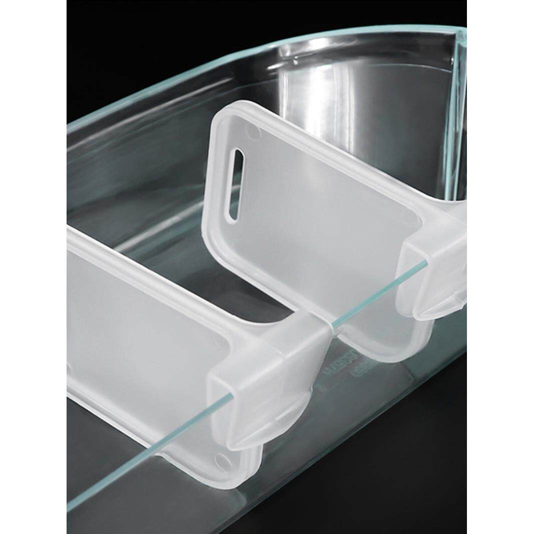 J6DA冰箱分隔板侧门收纳整理夹板卡扣式可调节内侧分隔组合挡板分