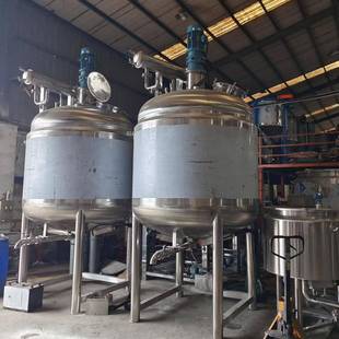 广东1吨液体搅拌罐不锈钢乳化罐涂料电加热搅拌桶