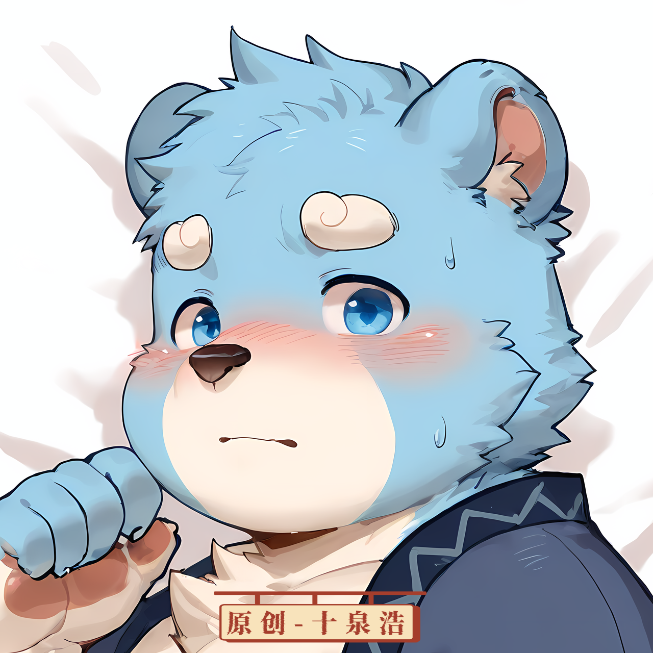原创-等身抱枕芯套定制胸腹肌人形等人十泉浩全兽出击二次元游戏
