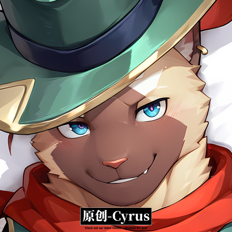 原创-等身抱枕芯套定制胸腹肌帅哥兽人角斗场Cyrus长条枕头二次元