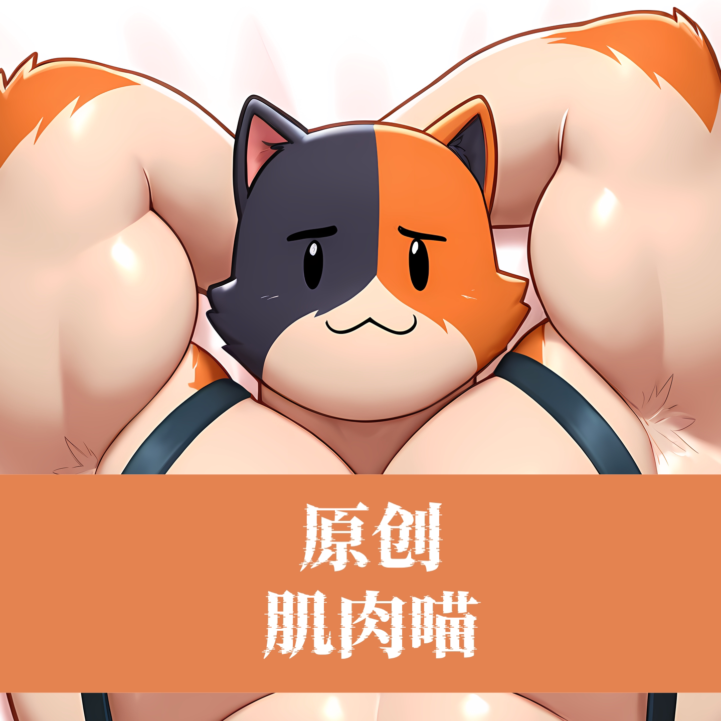 原创-等身抱枕芯套定制胸腹肌人形等人高堡垒之夜-肌肉喵长条枕头