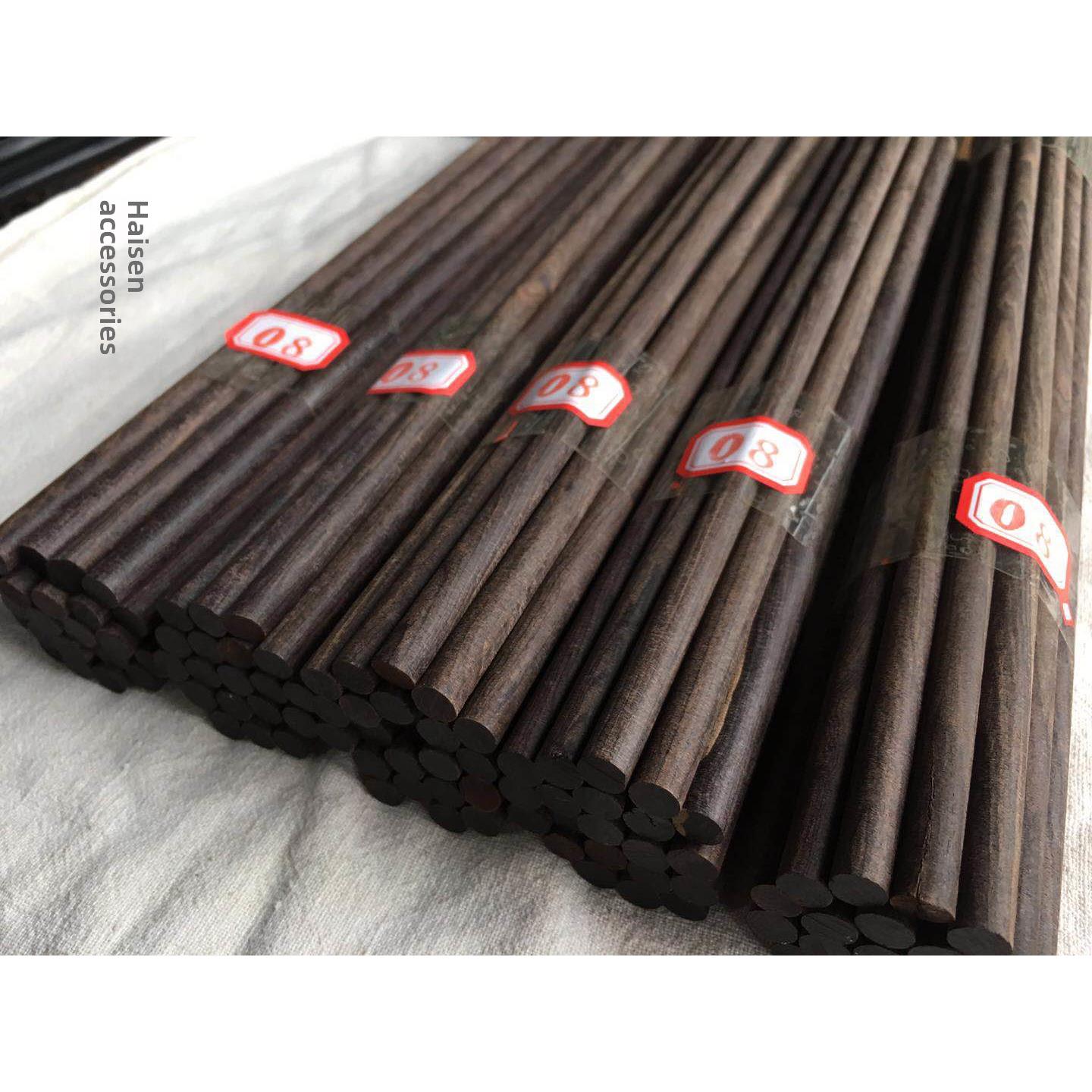 紫檀木材料8mm红木棒红木小材料木棒圆木圆棒圆棒DIY木棒材料