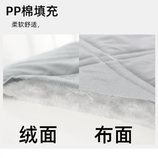 厂促加厚绒面床头罩软包床头套罩床头靠背套罩通用简约防尘保护罩