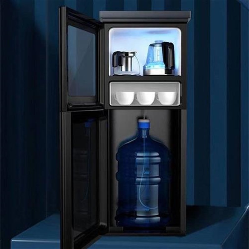 新款茶吧机f饮水机家用立式下置水桶冷热多功能办公室饮水器