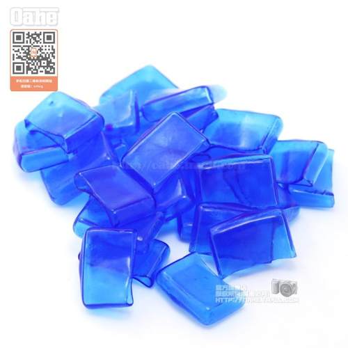 oahe保险管胶套5*20 蓝色透明 常规5*20保险管套   1包1000个