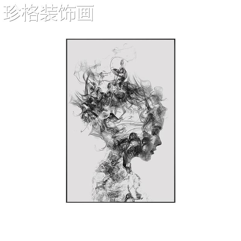 抽象人物电表20250408装饰画美学箱免艺术孔遮挡消火栓配电箱电闸图片