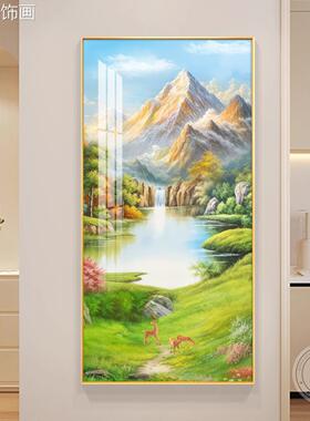 山宝金盆入户玄关装饰20画25年01476款高级感现代简约墙壁聚画走