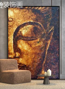 中gw42506手式禅意佛像绘中油画 画高客厅入户中堂装饰画 画玄关