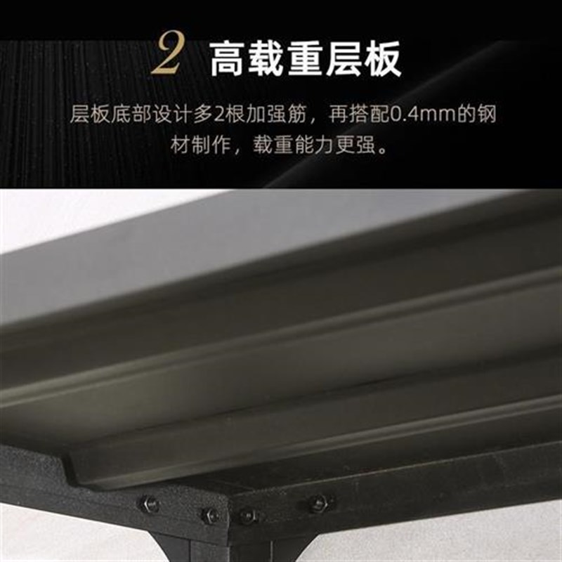 家用阳台货架置物架多层展示架自由组合储物架角钢落地收纳架铁