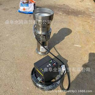 7.5型号电动4寸永磁泵流量120立方7.5千瓦灌溉潜水泵 QY120
