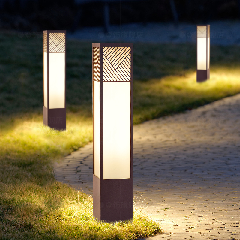 中式简约户外草坪灯室p外别墅花园草地景观工程太阳能防水庭院地