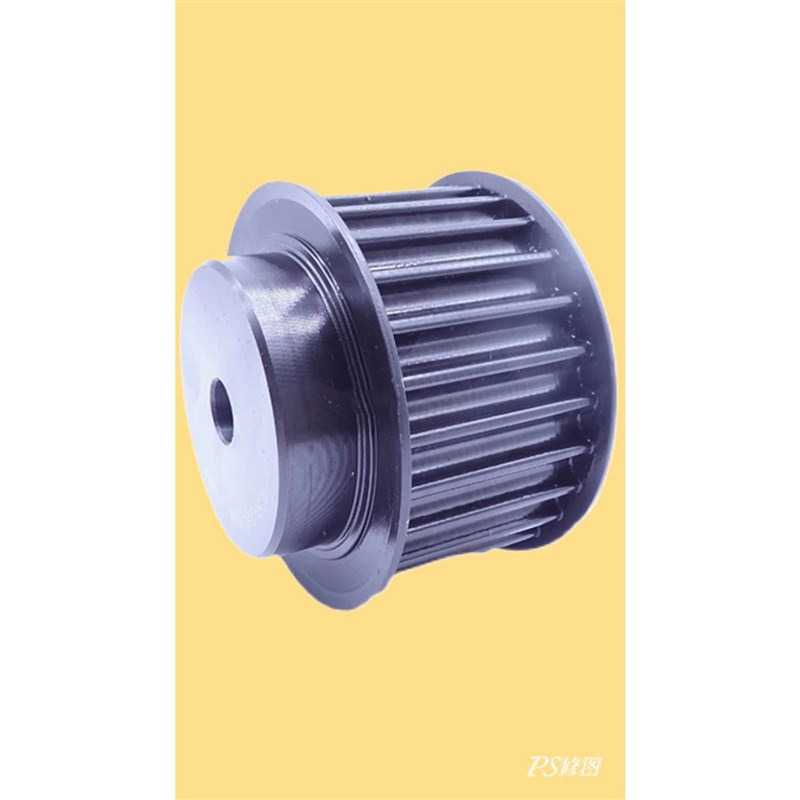 45号钢 8m 带宽50 同步带轮x20齿-90齿现货 BF型工艺小孔 可加工