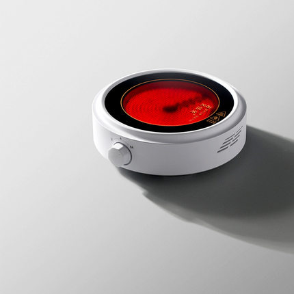 110Vb220V小型电陶炉电茶炉迷你铁壶玻璃壶煮茶器电水壶出美加日