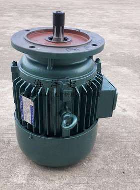 南京特种电机YEZ112S-43.0KW建筑工程电机制动刹车盘风叶后端盖