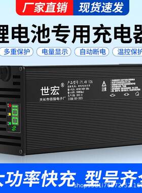 大功率充电器三轮车四轮车户外电源60V100Ah60V150Ah8A10A12A20A