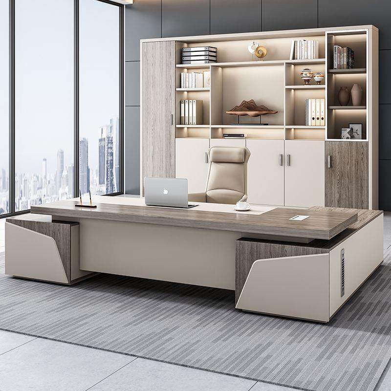 老板桌办公桌椅组合简约现代总裁桌大气大班台经理桌办公室电新品,金属材料及制品,金属结构件,淘宝优惠券,粉丝福利购,淘宝优惠卷