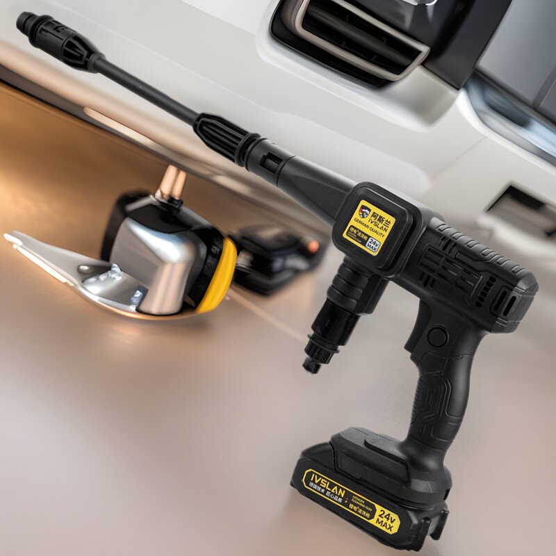 洗车机便携批发水枪水管阿斯兰锂电洗电动无线车配件清洗机高压