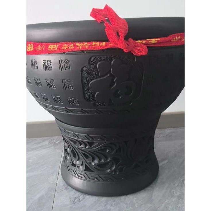 景德镇大号水缸落地鱼缸造景荷花鱼盆古法阳台陶瓷百福乌龟瓦缸