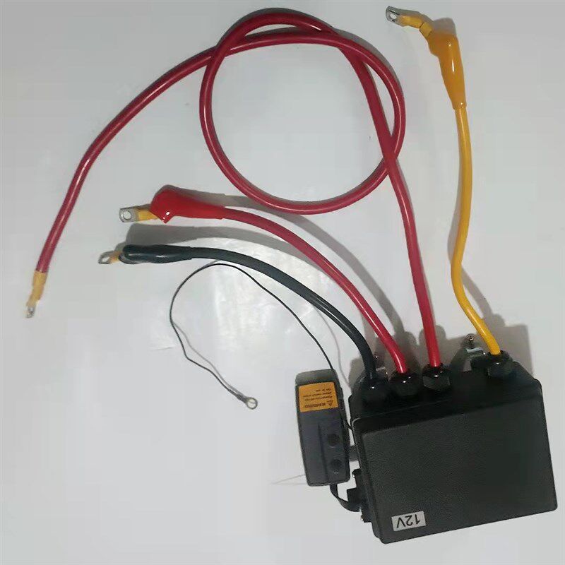 车载吊机12V24V电动绞盘手柄开关无线遥控继电器配件卷扬控制盒