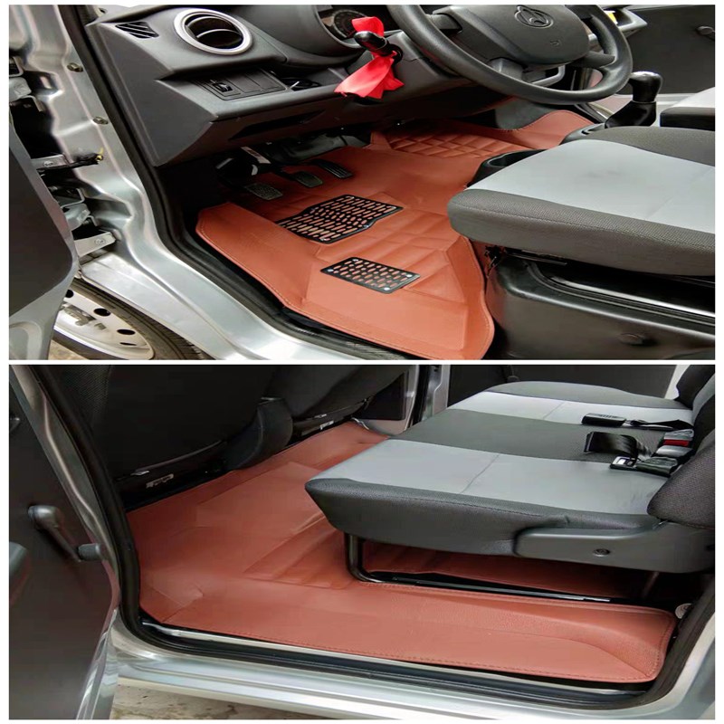 适用于SRM鑫源T2SEV脚垫T20S/T22S金杯单排双排车垫地垫皮革包围