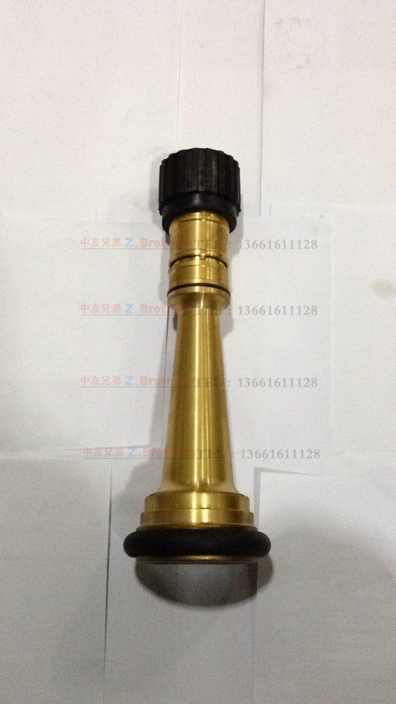 町野式消防皮龙直流水雾两用喷嘴水枪新三段式切换船用喷雾红色柄