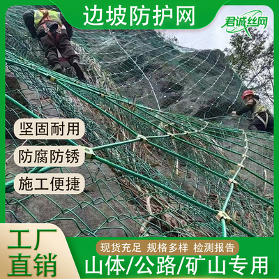 【厂家直销】主动被动边坡防护网