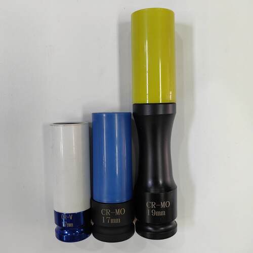 气动加长轮胎套筒风炮套筒50BV30保护轮毂防刮专用17/19/21/22mm
