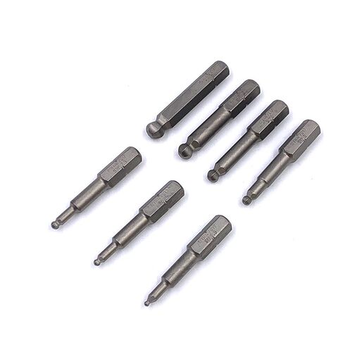 德国wiha威汉7017Z球头内六角批头进口电动螺丝刀咀2.5 3 4 5 6mm