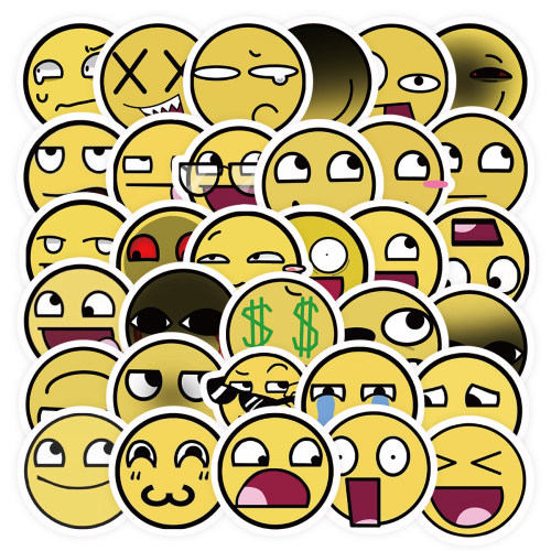 EpicFace表情包贴纸小黄豆梗图