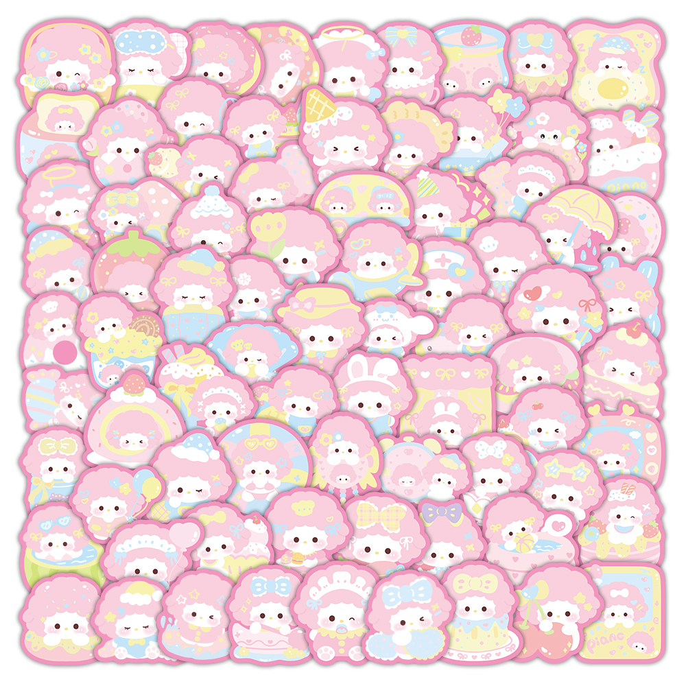 多款Mikko绵绵兔贴纸可爱卡通