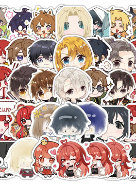 160张龙族动漫龙族卡塞尔之门贴纸路明非楚子航凯撒绘梨衣diy贴画