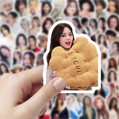 103张twice贴纸合集韩国组合林娜琏 俞定延 平井桃成员周边贴画