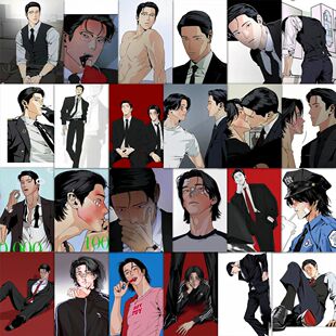 189张新款和平主义贴纸韩漫和平之上周边爆款双男主装饰防水贴画