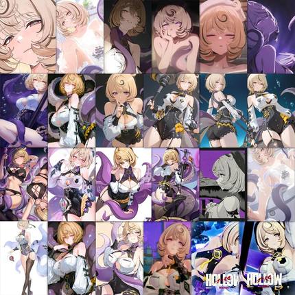 189绝区零性感伊德海莉周边贴纸爱粉装饰手机壳电脑笔记本贴画diy