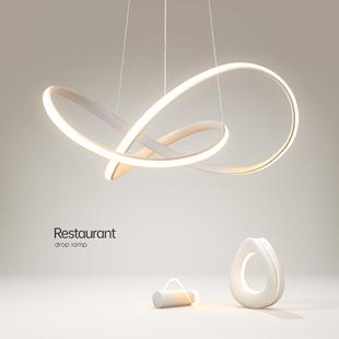 光客廳吊燈主臥室餐廳燈led現代簡約個性 燈具 網紅房間2024新款