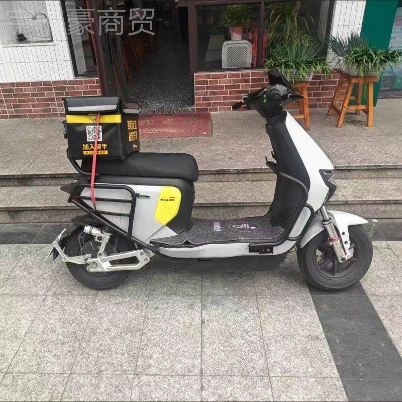 九号电动车m9c护杠m85c前后杠保5险杠m80c前后护防撞杆防摔加厚保图片