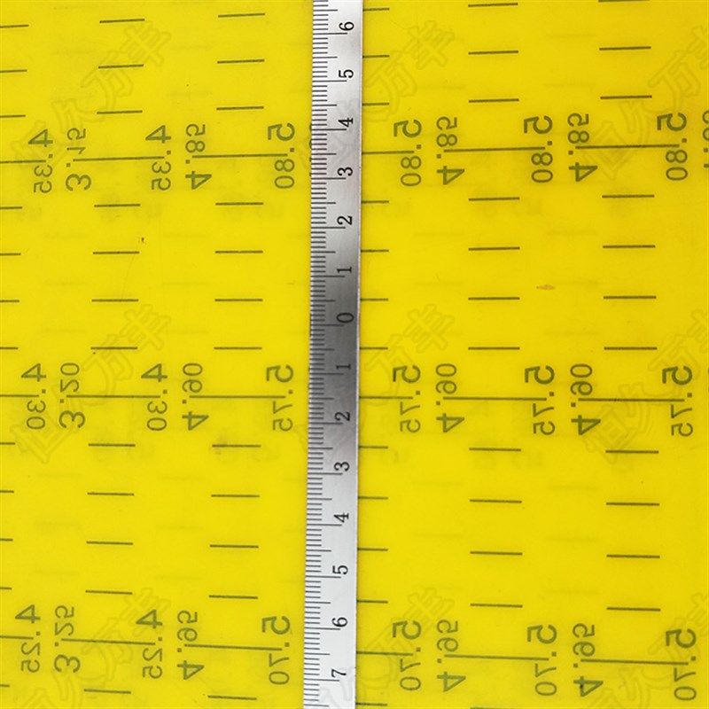 新款广东省钢板尺80cm窄中分 单边尺 不锈钢尺10X1刻度尺厘米小尺