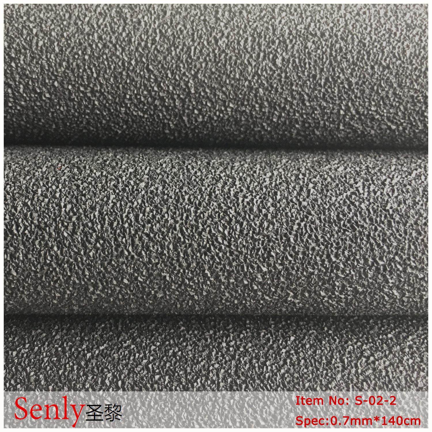 新品PVC手掌纹磨砂革皮革面料耐磨防滑滑雪手套革箱包革宠物用品