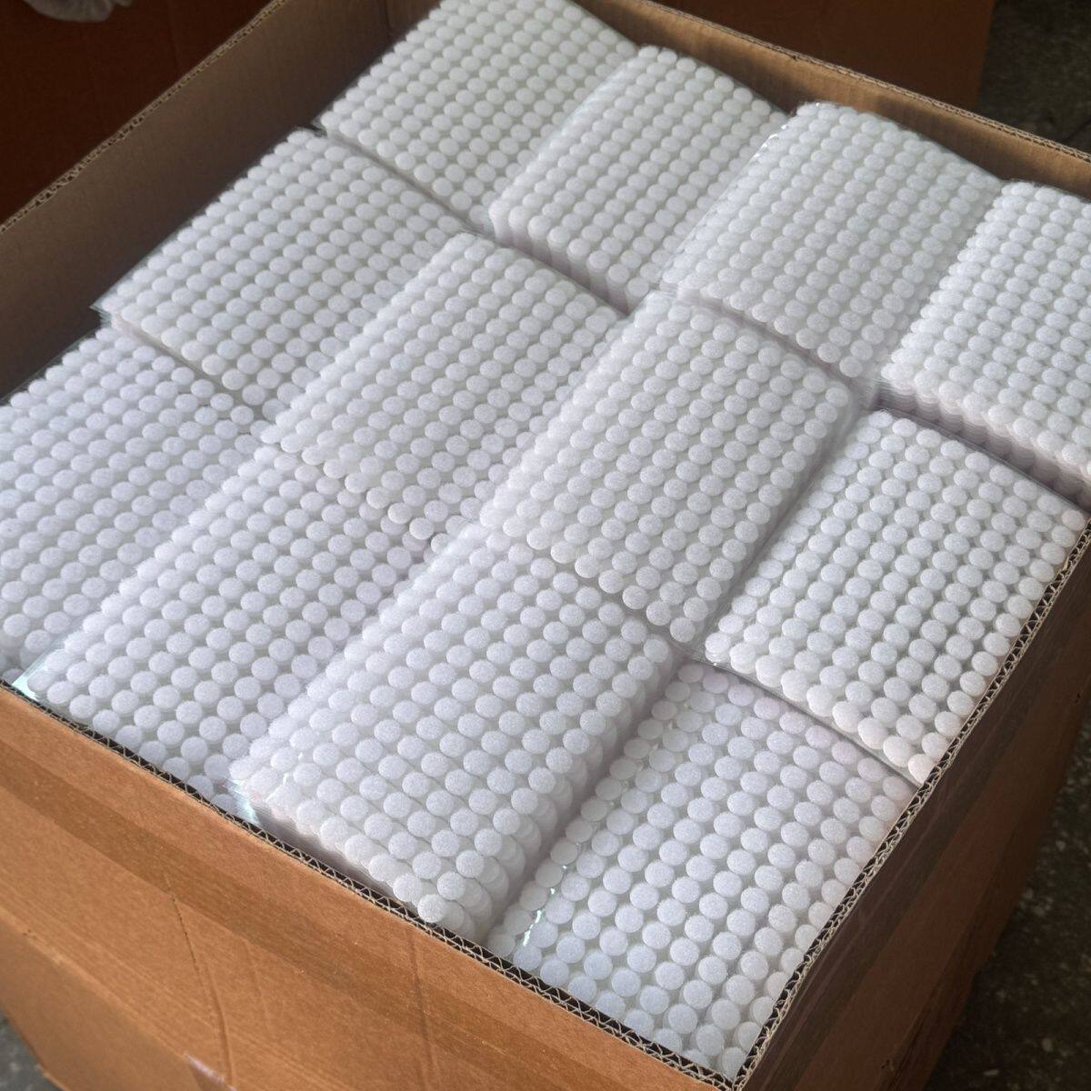 大盘圆形魔术贴背胶自粘