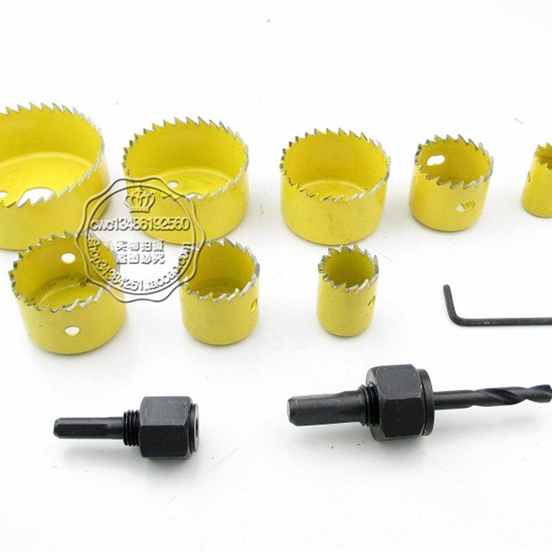 11件套 木工开孔器/木工孔锯/木工开口器/钻孔工具/木工工具图片